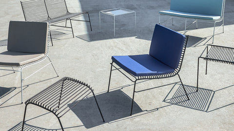 Hübsch String Bench Black