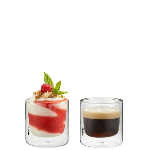 GEFU MIRA Thermo Glasses, 80 ml, 2 Pieces