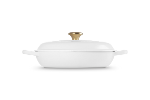 Le Creuset Cast Iron Shallow Casserole 30 cm, 3.5 L
