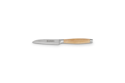 Le Creuset Vegetable Knife with Olive Wood Handle, 9 cm
