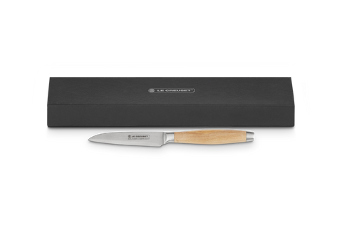 Le Creuset Vegetable Knife with Olive Wood Handle, 9 cm