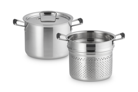 Le Creuset 3-Ply Stainless Steel Pasta Pot 20 cm