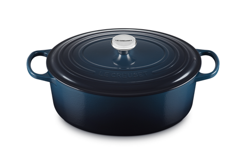 Le Creuset Cast Iron Oval Casserole Nuit 33 cm / 7.5 L