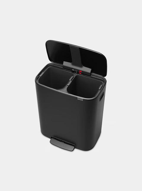 Kosh Mbeturinash Brabantia NewIcon me Pedale 30 Litra – Çelik Mat