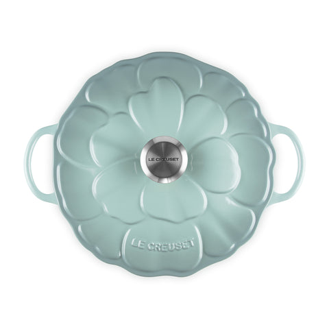 Le Creuset Cast Iron Petal  La Marmite - Sea Salt 26 cm / 4.1 L