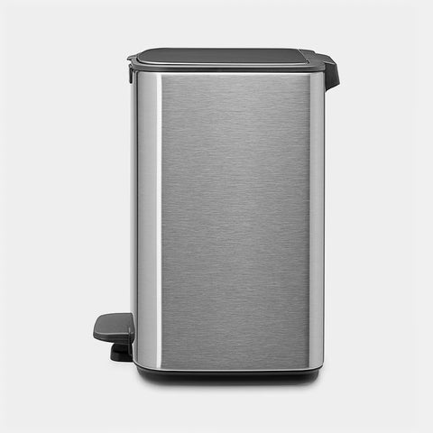 Kosh për plehrash Brabantia Bo Touch 36 litra – Çelik mat, rezistent ndaj gjurmëve të gishtërinjve