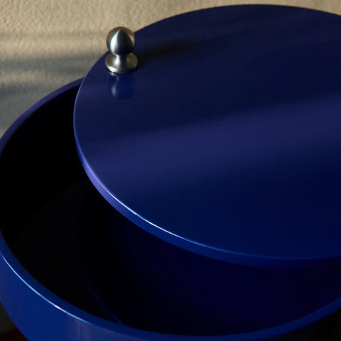 VERPAN Verner Panton Barboy Trolley, Glossy Deep Blue