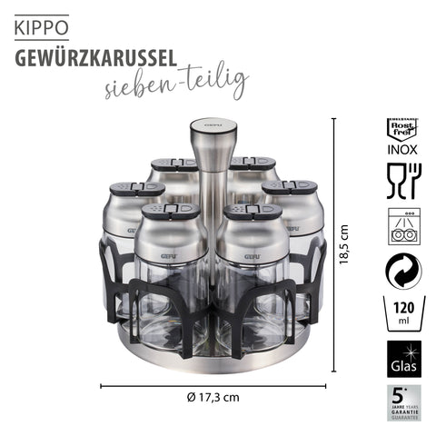 GEFU KIPPO Karuseli e erëzave, 7 copë