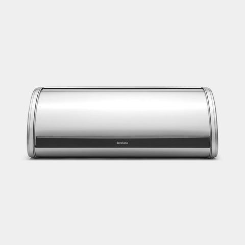 Kovë buke Brabantia me kapak të rrumbullakët, mesatare – e bardhë