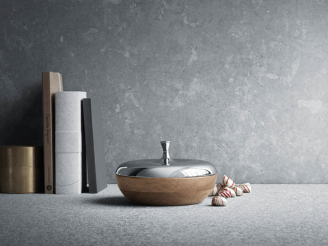 Georg Jensen KOPPEL Bonbonniere, Turnip