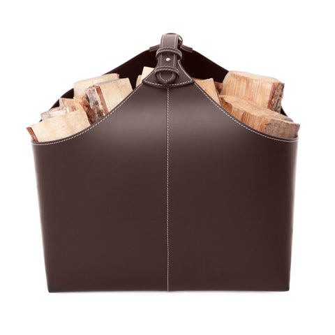 Ørskov Leather Log Holder, Brown