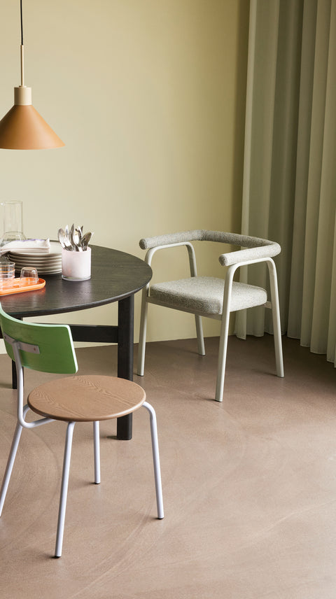 Hübsch Ecto Dining Chair Sand