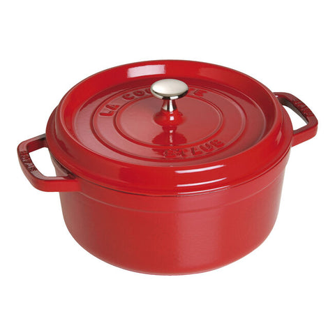 STAUB Cast Iron Cocotte Cherry 24 cm/4.7 L