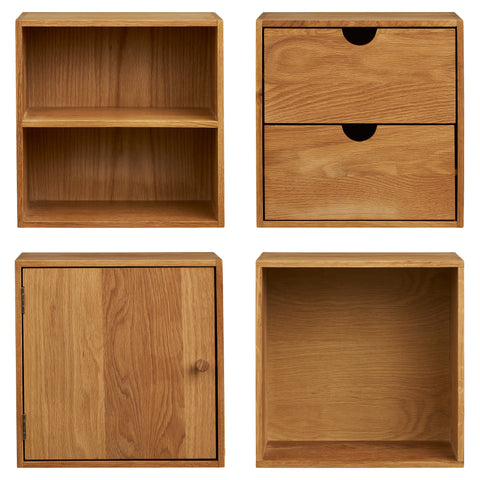 House Nordic Townsville Wall Shelves, set of 4