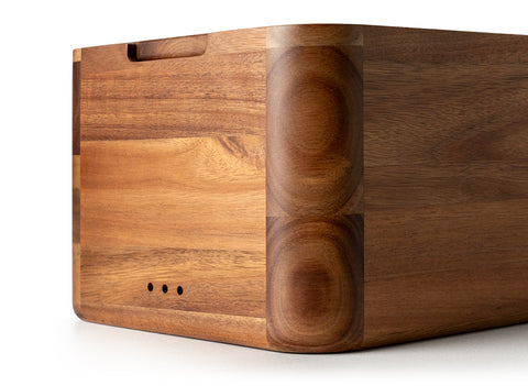CONTINENTA Acacia Wood Bread Box