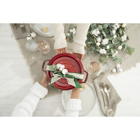 STAUB Cast Iron Cocotte Cherry 24 cm/4.7 L