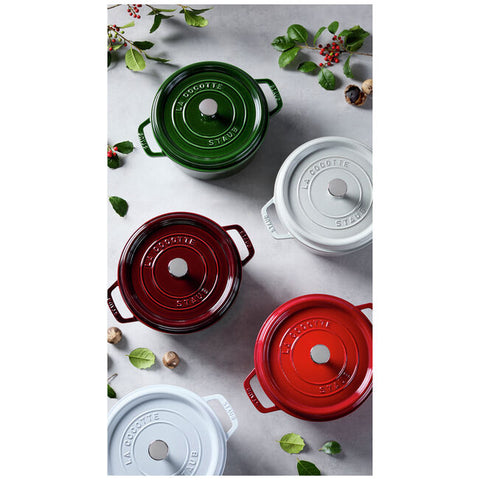 STAUB Cast Iron Cocotte Cherry 24 cm/4.7 L