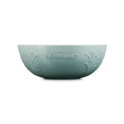 Le Creuset Jardin Relief Embossed Multi Bowl 3.6L, Sea Salt