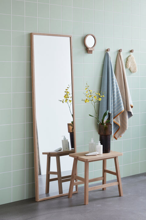 Hübsch Glimpse Floor Mirror Natural