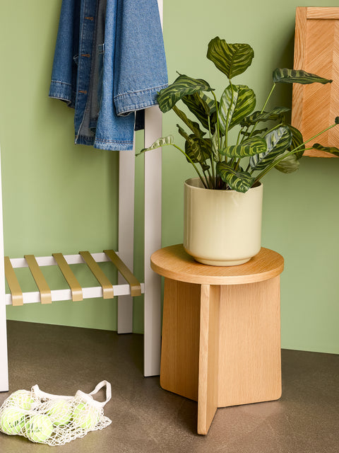 Hübsch Split Stool Natural