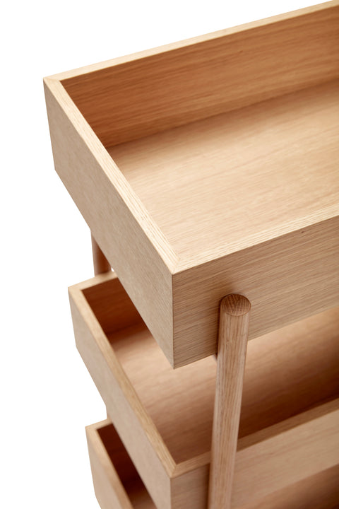 Hübsch Stack Console Table Natural