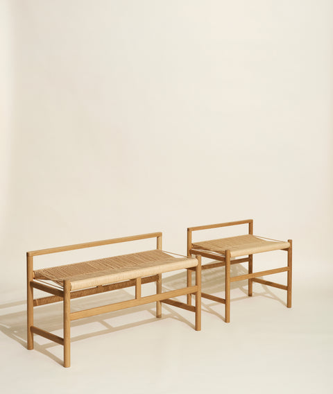 Hübsch Heritage Bench Small Natural