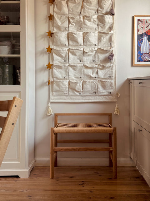 Hübsch Heritage Bench Small Natural
