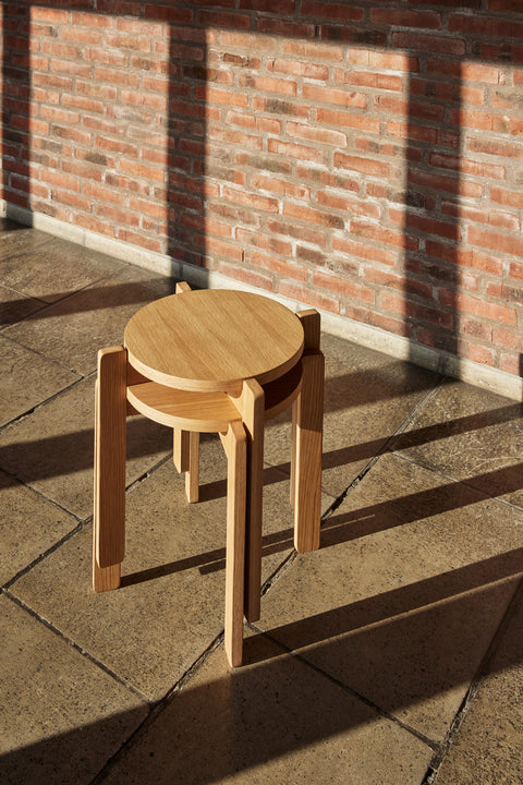 Hübsch Always Stool Natural