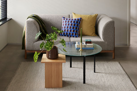 Hübsch Straight Side Table Natural