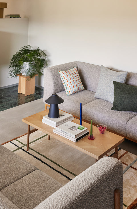 Hübsch Straight Side Table Natural