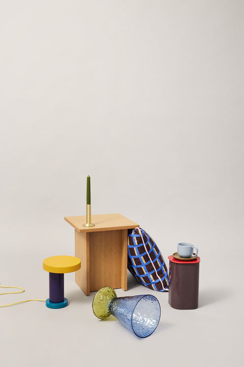 Hübsch Straight Side Table Natural