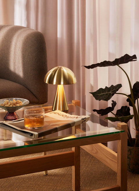 Hübsch Ledge Side Table Natural