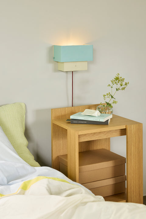 Hübsch Merge Bedside Table Natural