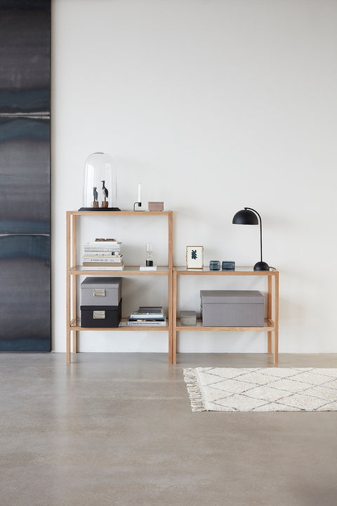 Hübsch Form Table Lamp Black