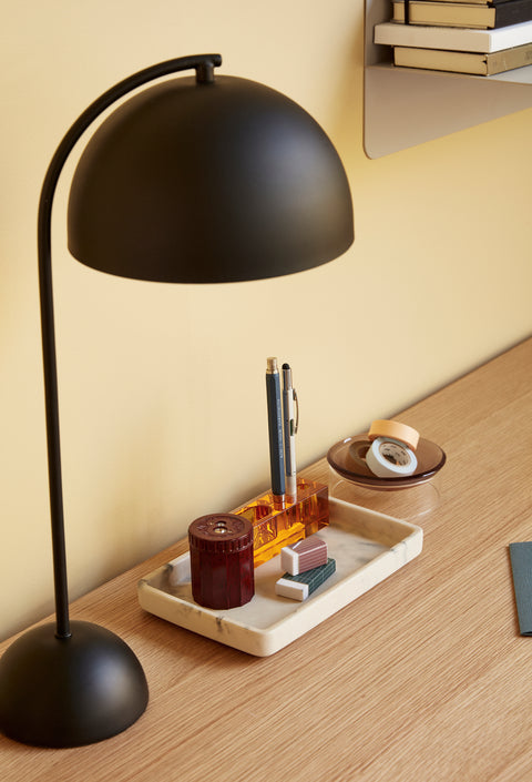 Hübsch Form Table Lamp Black