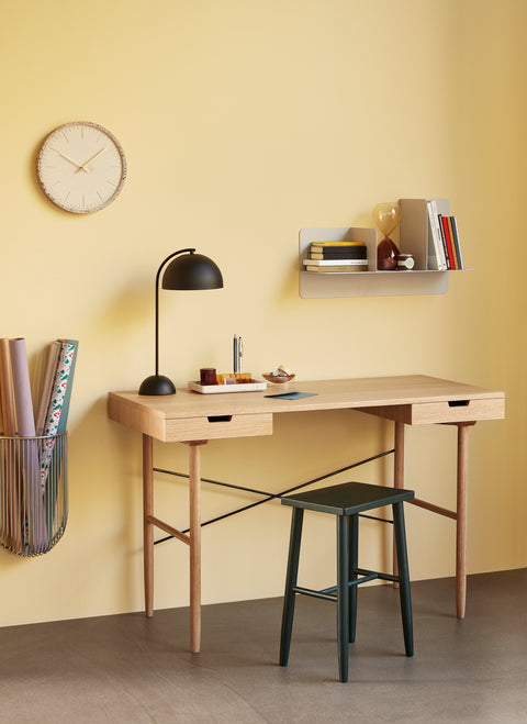 Hübsch Form Table Lamp Black