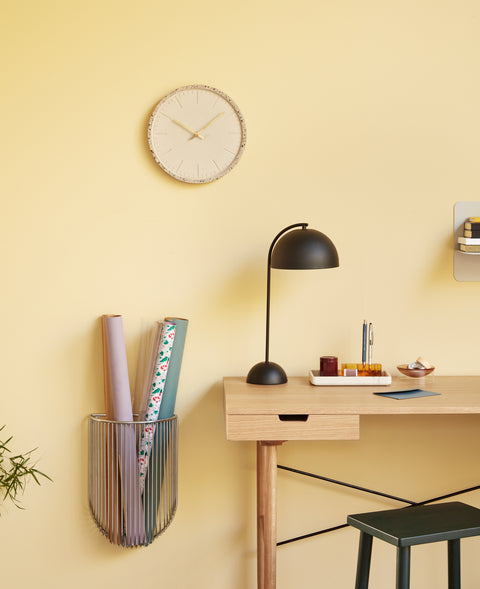 Hübsch Form Table Lamp Black