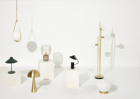 Hübsch Sen Table Lamp Black
