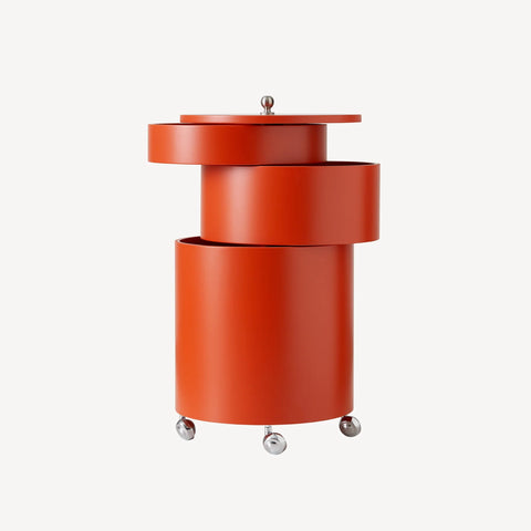 VERPAN Verner Panton Barboy Trolley, Orange