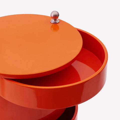 VERPAN Verner Panton Barboy Trolley, Glossy Fresh Orange