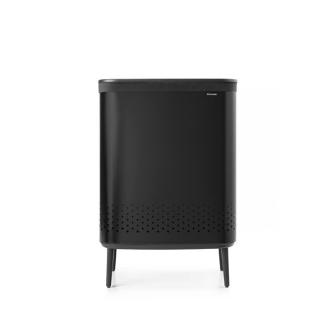 Brabantia Bo Laundry Bin Hi 2 x 45 Litre – Matt Black