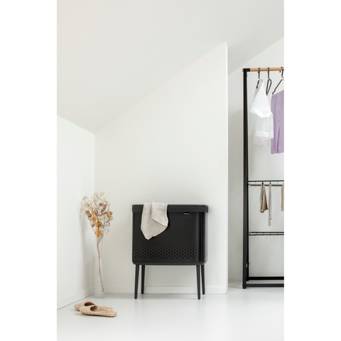 Brabantia Bo Laundry Bin 60 Litre – Matt Black