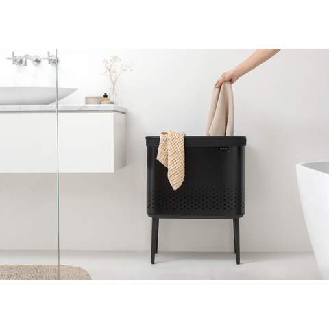 Brabantia Bo Laundry Bin 60 Litre – Matt Black