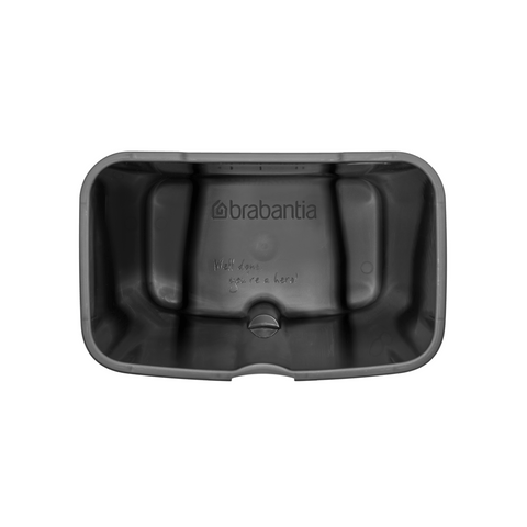 Brabantia Bo Pedal Bin, 12 L - Matt Steel Fingerprint Proof
