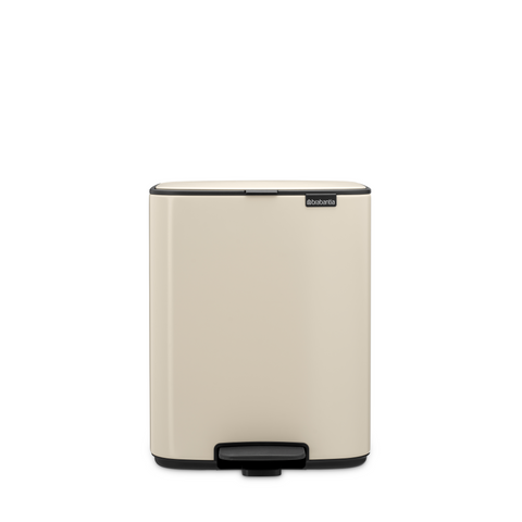 Brabantia Bo Pedal Bin, 12 L - Soft Beige