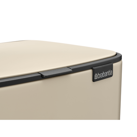 Brabantia Bo Pedal Bin, 12 L - Soft Beige