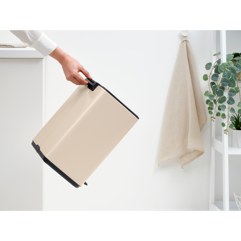 Brabantia Bo Pedal Bin, 12 L - Soft Beige