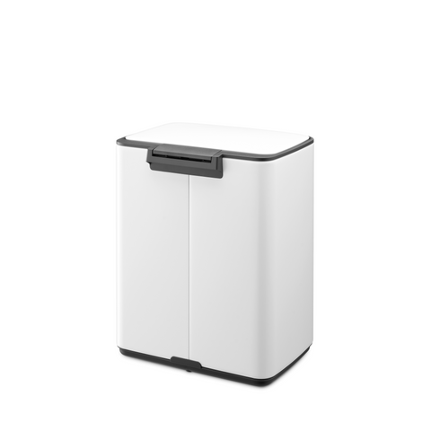 Brabantia Bo Pedal Bin, 12 L - White