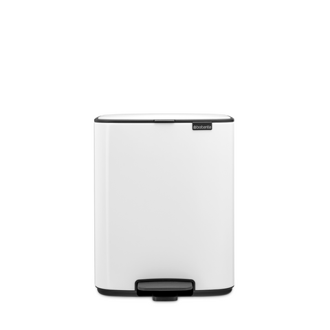 Brabantia Bo Pedal Bin, 12 L - White