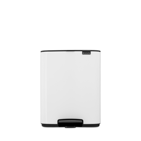 Brabantia Bo Pedal Bin, 12 L - White